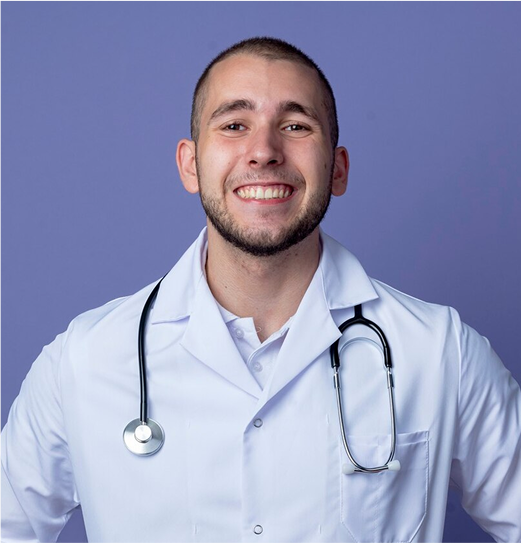 stock image of a healthcare professional